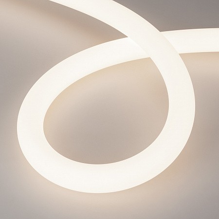 Лента герметичная MOONLIGHT-SIDE-A336-D40mm 24V Day4000 360deg (15 W/m, IP65, 2835, 5m, wire x1) (Arlight, Вывод боковой, 3 года) 