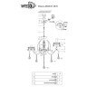 Подвесная люстра Wedo Light Bendix 66008.01.29.03 - Подвесная люстра Wedo Light Bendix 66008.01.29.03