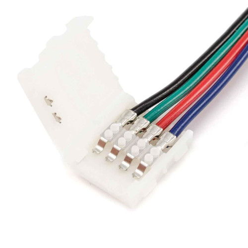 Коннектор для RGB светодиодной ленты 5050 Apeyron 12/24V (2 шт.) 09-03 