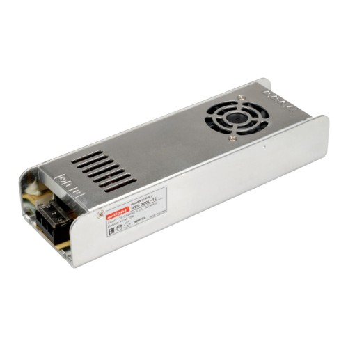 Блок питания HTS-300L-12 (12V, 25A, 300W) (Arlight, IP20 Сетка, 3 года) 