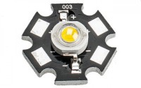  - Мощный светодиод ES-STAR-3W Yellow (ANR, STAR type)