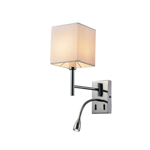 Бра Lumien Hall Torno LH1059/1W-NK-WT 