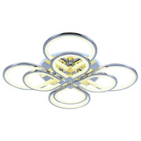  - Потолочная светодиодная люстра Profit Light 8000/4+4 CHR