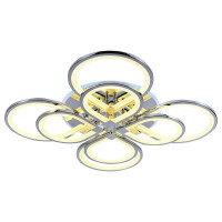  - Потолочная светодиодная люстра Profit Light 8000/4+4 CHR