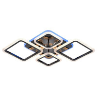  - Потолочная светодиодная люстра Profit Light 8075/2+2 PBK