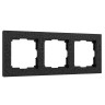 Рамка Werkel Hammer на 3 поста черный W0032408 4690389163449 - Рамка Werkel Hammer на 3 поста черный W0032408 4690389163449