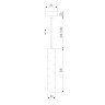Подвесной светодиодный светильник Elektrostandard Bong 50214/1 Led хром 4690389175930 - Подвесной светодиодный светильник Elektrostandard Bong 50214/1 Led хром 4690389175930