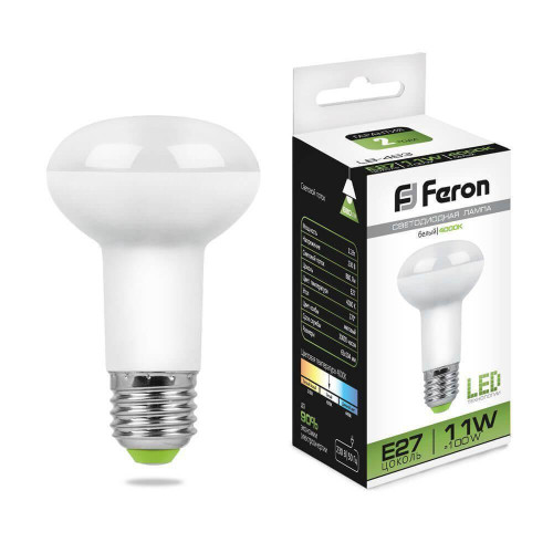 Лампа светодиодная Feron E27 11W 4000K Груша Матовая LB-463 25511 