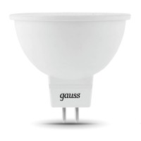  - Лампа светодиодная Gauss GU5.3 5W 6500K матовая 201505305
