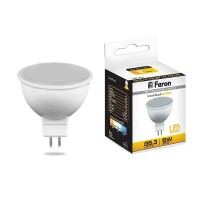  - Лампа светодиодная Feron MR16 G5.3 5W 2700K Грибок матовая LB-24 25127