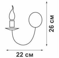  - Бра Vitaluce V1398/1A