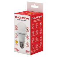  - Лампа светодиодная Thomson E27 11W 3000K груша матовая TH-B2005
