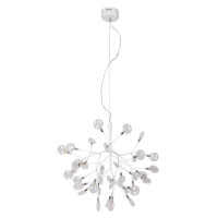  - Подвесная люстра Crystal Lux Evita SP36 White/Transparent