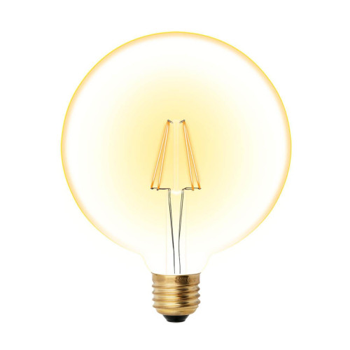 Лампа светодиодная филаментная Uniel E27 8W 2250K прозрачная LED-G125-8W/GOLDEN/E27 GLV21GO UL-00002358 
