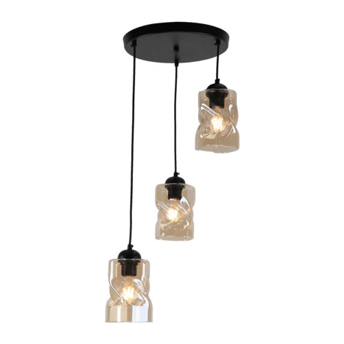 Подвесная люстра IMEX MD.8809-3-P BK 