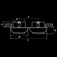  - Встраиваемый светильник Lightstar Ocula 011824