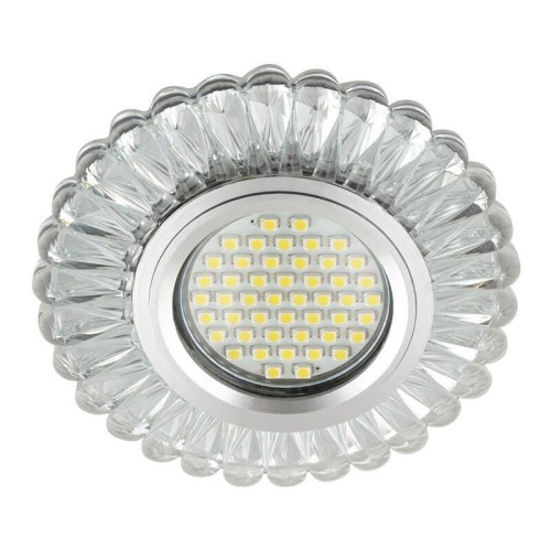 Встраиваемый светильник Fametto Luciole DLS-L145 Gu5.3 Glassy/Clear 