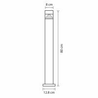  - Уличный светодиодный светильник Lightstar Raggio 377705