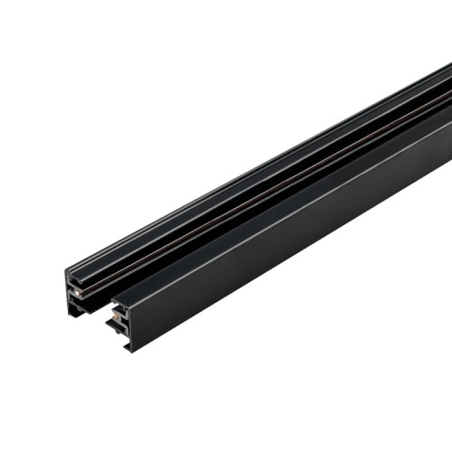 Трек LGD-2TR-TRACK-2000-BK (C) (Arlight, IP20 Металл, 3 года) 2м черный глянцевый трек (шина) для однофазных трековых светильников, 2 провода. Коннектор питания и заглушка приобретаются отдельно. При использовании с треками и аксессуарами другой серии возможно отличие по цвету.