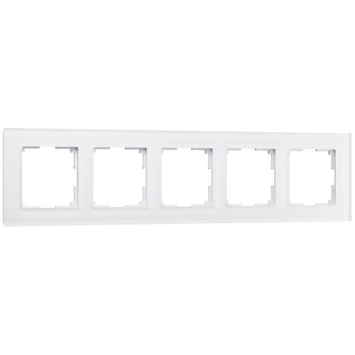 Рамка на 5 постов Werkel Favorit белый матовый  W0051105 4690389160103 