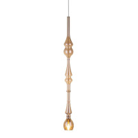  - Подвесной светильник Crystal Lux Lux New SP1 D Amber
