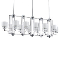  - Подвесная люстра Newport 4408+4/S chrome М0064710