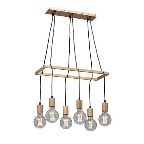 Подвесная люстра Vitaluce V4550-8/6S 