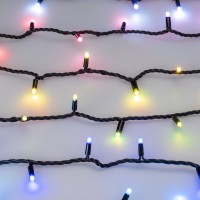  - Светодиодная гирлянда ARD-STRING-PRO-10000-BLACK-95LED-LIVE RGBW-DMX (24V, 10W) (Ardecoled, IP65)