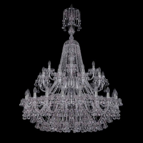 Подвесная люстра Bohemia Ivele 1409/20+10+5/400/XL-152/2d Ni 