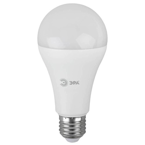 Лампа светодиодная ЭРА E27 21W 2700K матовая LED A65-21W-827-E27 Б0035331 