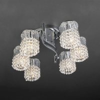  - Подвесная люстра Eurosvet 3222/6 хром Strotskis