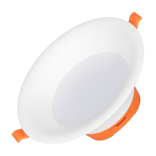 Светильник MS-BLIZZARD-BUILT-R165-16W Day4000 (WH, 100 deg, 230V) (Arlight, IP20 Металл, 3 года) Встраиваемый светильник даунлайт. Мощность 16 Вт, св. поток 1350 лм, 84 лм/Вт, дневной 4000 K, CRI>90, угол 100°, напряжение питания 230 В. Белый круглый корпус из алюминия, степень защиты IP20. Размер: диаметр 165 мм, высота 78 мм. Монтаж встраиваемый, установочное отверстие: диаметр 150 мм. Пульсация 