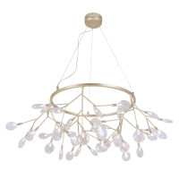  - Подвесная люстра Crystal Lux Evita SP45 D Gold/Transparent