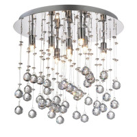  - Потолочный светильник Ideal Lux Moonlight PL8 Cromo 077796
