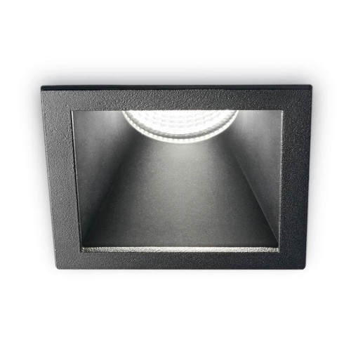 Встраиваемый светодиодный светильник Ideal Lux Game Square Bk Bk 192383 