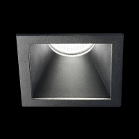  - Встраиваемый светодиодный светильник Ideal Lux Game Square Bk Bk 192383