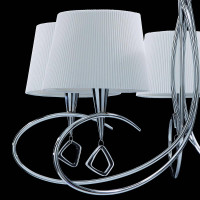  - Подвесная люстра Mantra Mara Chrome - White 1641