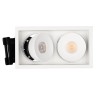 Светильник CL-SIMPLE-S148x80-2x9W Day4000 (WH, 45 deg) (Arlight, IP20 Металл, 3 года) - Светильник CL-SIMPLE-S148x80-2x9W Day4000 (WH, 45 deg) (Arlight, IP20 Металл, 3 года)