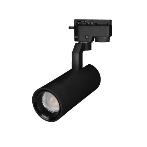 Светильник LGD-GELIOS-2TR-R67-20W Day4000 (BK, 20-60 deg, 230V) (Arlight, IP20 Металл, 3 года) Светильник подвесной для треков/шин 2 провода, 20Вт. Цвет свечения ДНЕВНОЙ 4000K, световой поток 1800лм, регулируемый угол 20-60°, CRI>90. Корпус круглый, металл, цвет черный, IP20. Размеры Размеры DxL Ø67x156мм. Входное напряжение AC220-240V, мощность 20Вт. Драйвер встроенный (27-42V, 500mA).