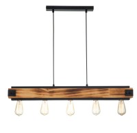  - Подвесная люстра Indigo Albero 10018/5P Black V000214