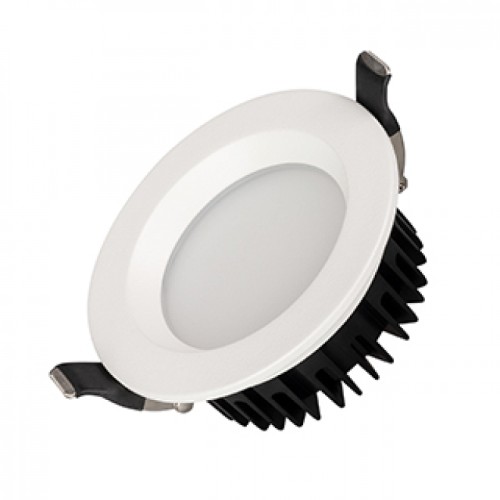 Светильник MS-MIST-BUILT-R105-9W Warm3000 (WH, 110 deg, 230V) (Arlight, IP54 Металл, 5 лет) 