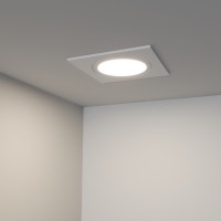  - Светодиодный светильник LTM-S60x60WH-Frost 3W White 110deg (Arlight, IP40 Металл, 3 года)