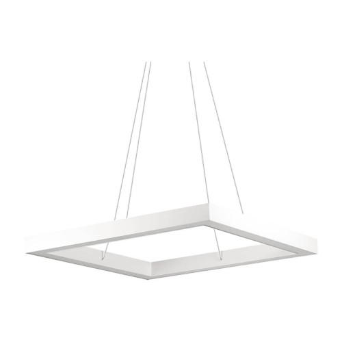Подвесной светодиодный светильник Ideal Lux Oracle D60 Square Bianco 245683 