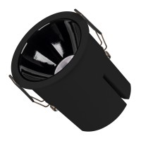  - Светильник MS-ATLAS-BUILT-R90-25W Warm3000 (BK-BK, 30 deg, 230V) (Arlight, IP20 Металл, 5 лет)