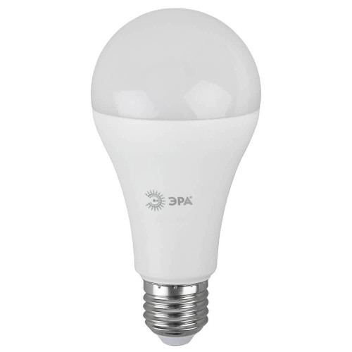 Лампа светодиодная ЭРА E27 21W 4000K матовая LED A65-21W-840-E27 Б0035332 