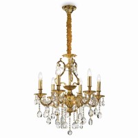  - Подвесная люстра Ideal Lux Gioconda SP6 Oro 060507