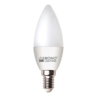  - Лампа светодиодная Mono Electric lighting E14 4W 6500K матовая 100-050014-651