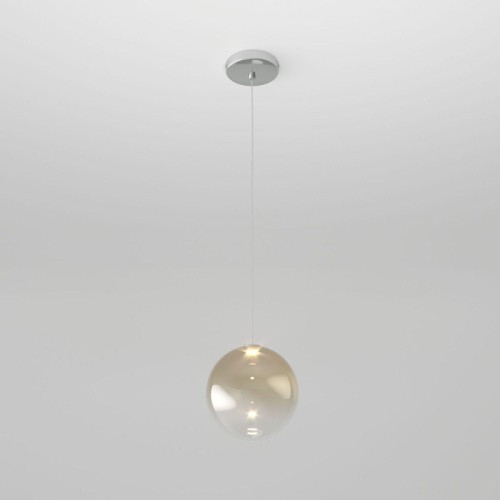 Подвесной светодиодный светильник Eurosvet Wonder 50231/1 Led янтарный 