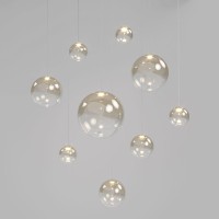  - Подвесной светодиодный светильник Eurosvet Wonder 50231/1 Led янтарный
