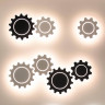 Настенный светодиодный светильник Elektrostandard Gear L LED черный MRL LED 1100 4690389125386 - Настенный светодиодный светильник Elektrostandard Gear L LED черный MRL LED 1100 4690389125386